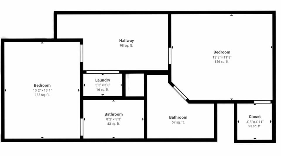 Townhome, 3 Bedrooms | Floor plan