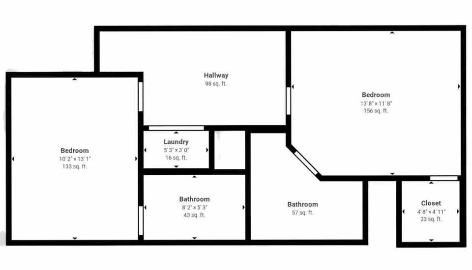 Townhome, 3 Bedrooms | Floor plan