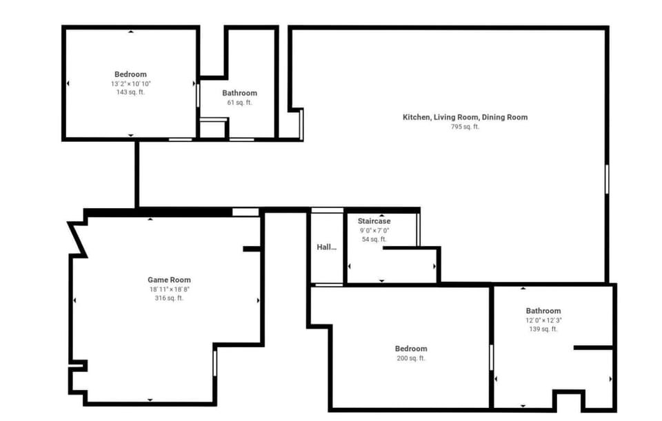 House, Multiple Bedrooms | Floor plan
