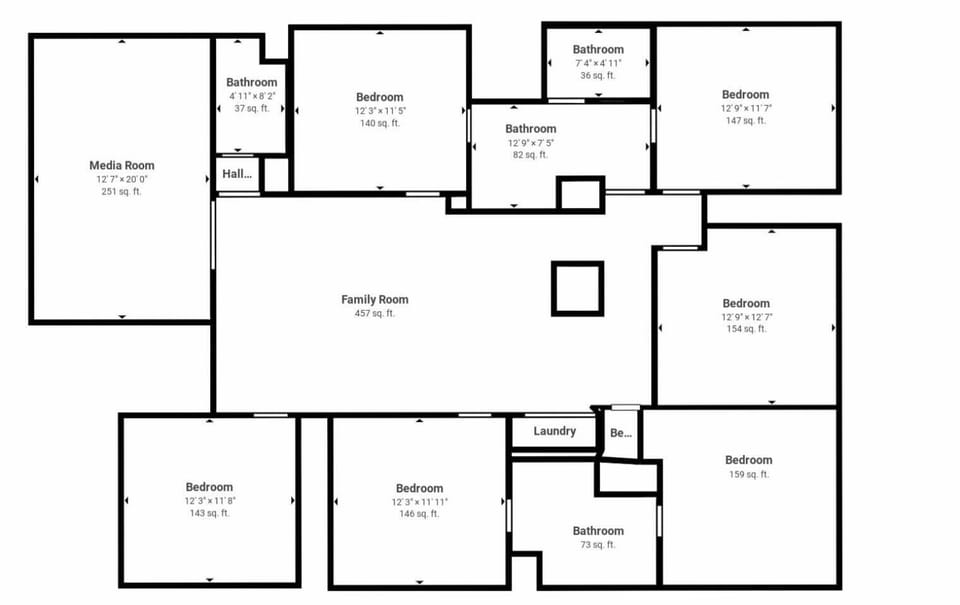 House, Multiple Bedrooms | Floor plan