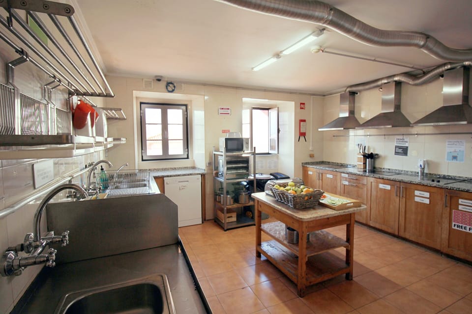 Shared fridge, microwave