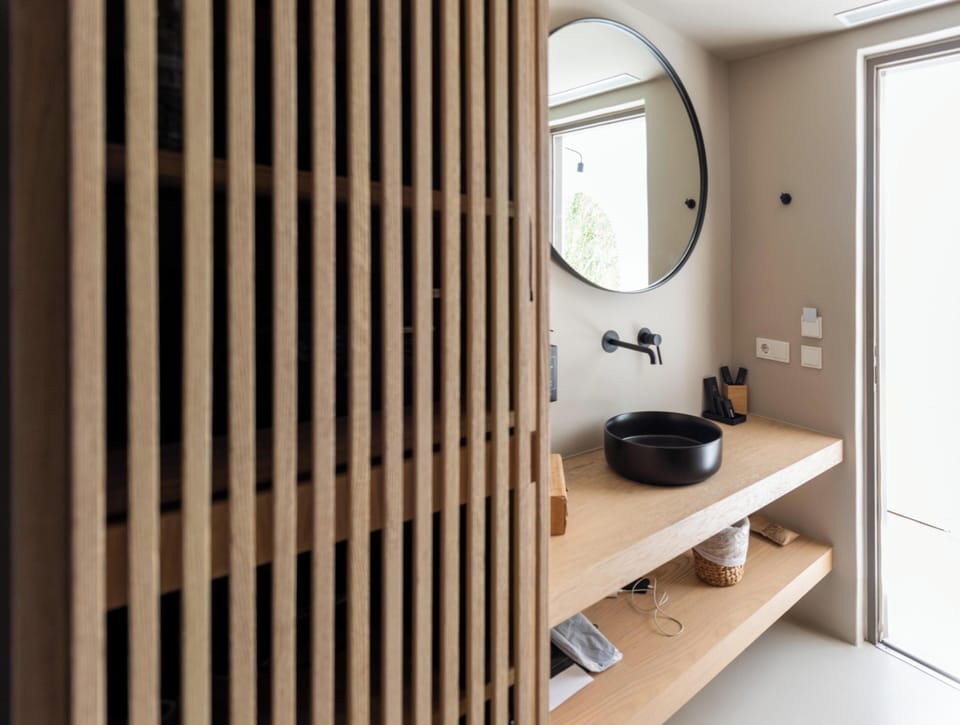 Double Room, Balcony, Sea View | Bathroom | Shower, hair dryer, towels, soap