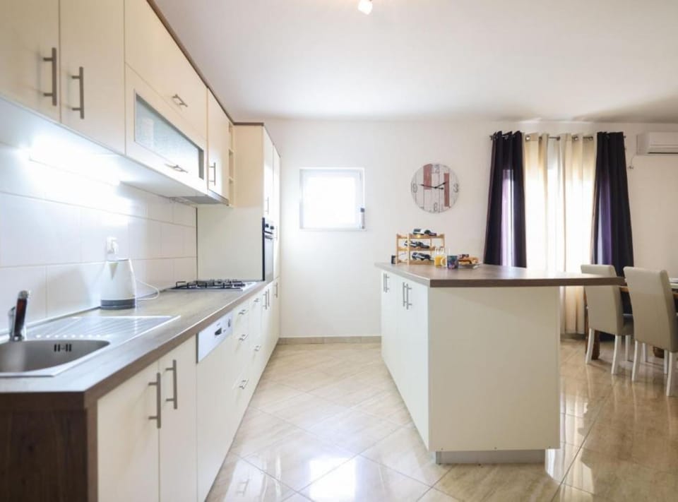 Villa (Three bedroom villa with pool) | Private kitchen | Fridge