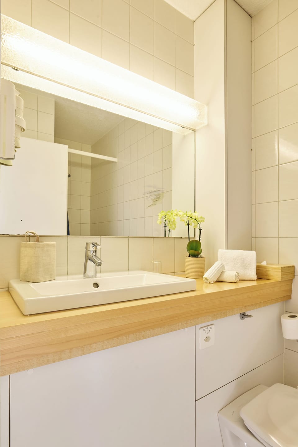 Panoramic Single Room, Lake View | Bathroom
