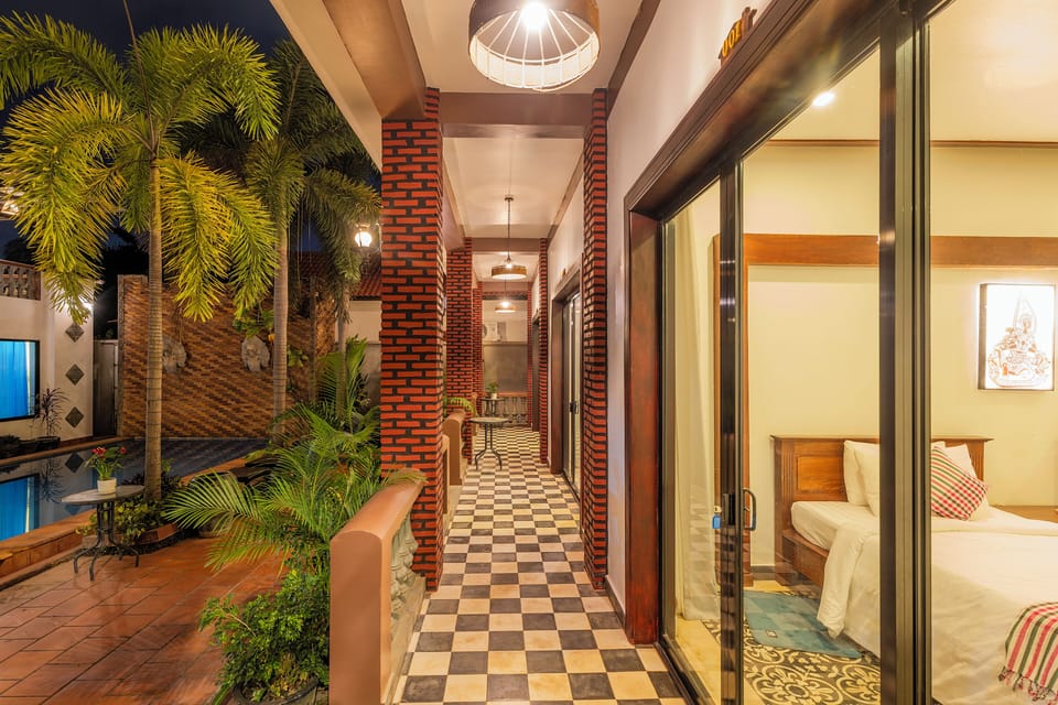 Interior entrance