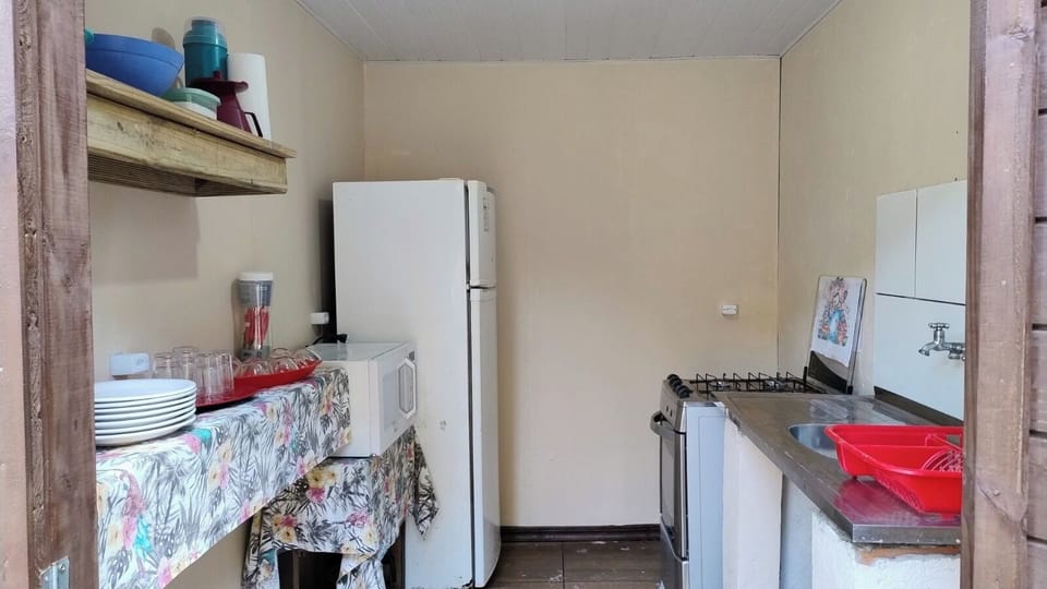Classic Double Room, 1 Double Bed, Private Bathroom, Beachside | Shared kitchen | Full-size fridge, microwave, oven, blender
