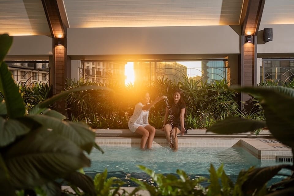 Rooftop pool