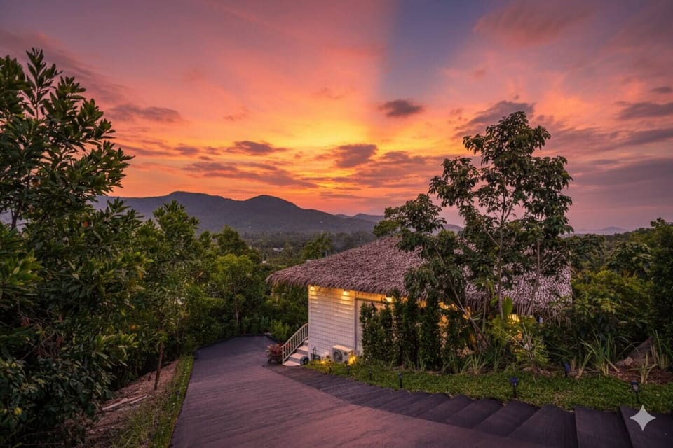 Front of property - evening/night