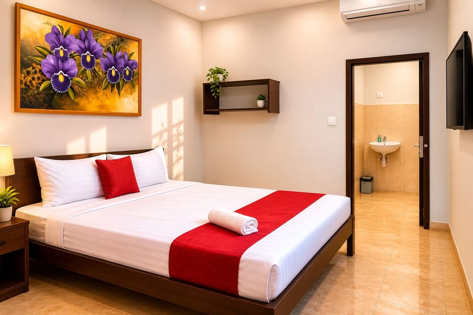 Standard Double Room, Garden View | WiFi (free)