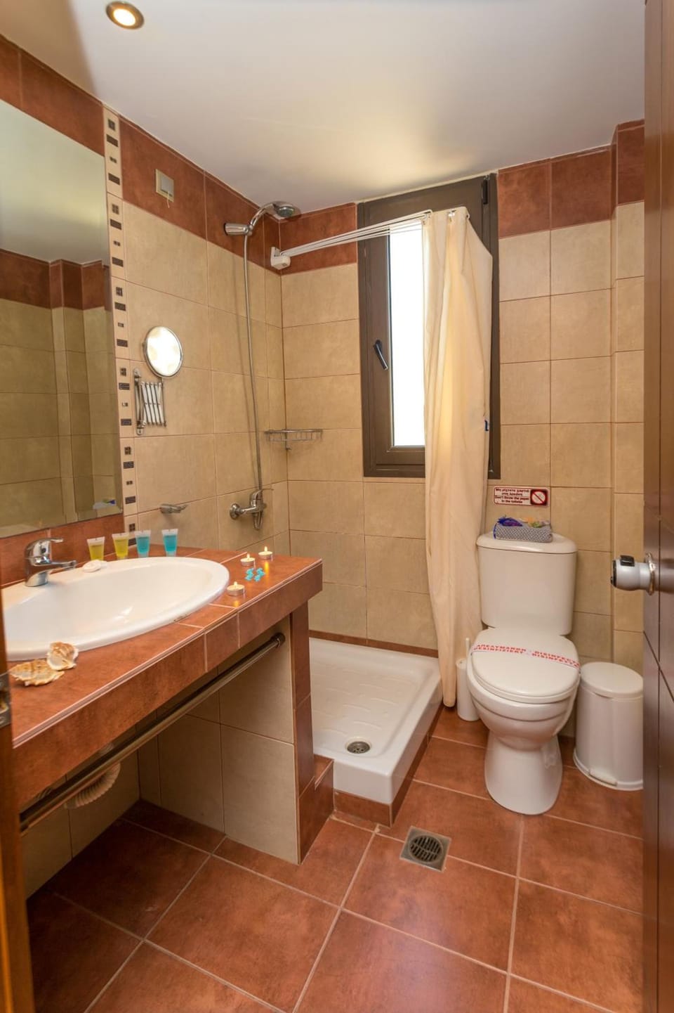 Free toiletries