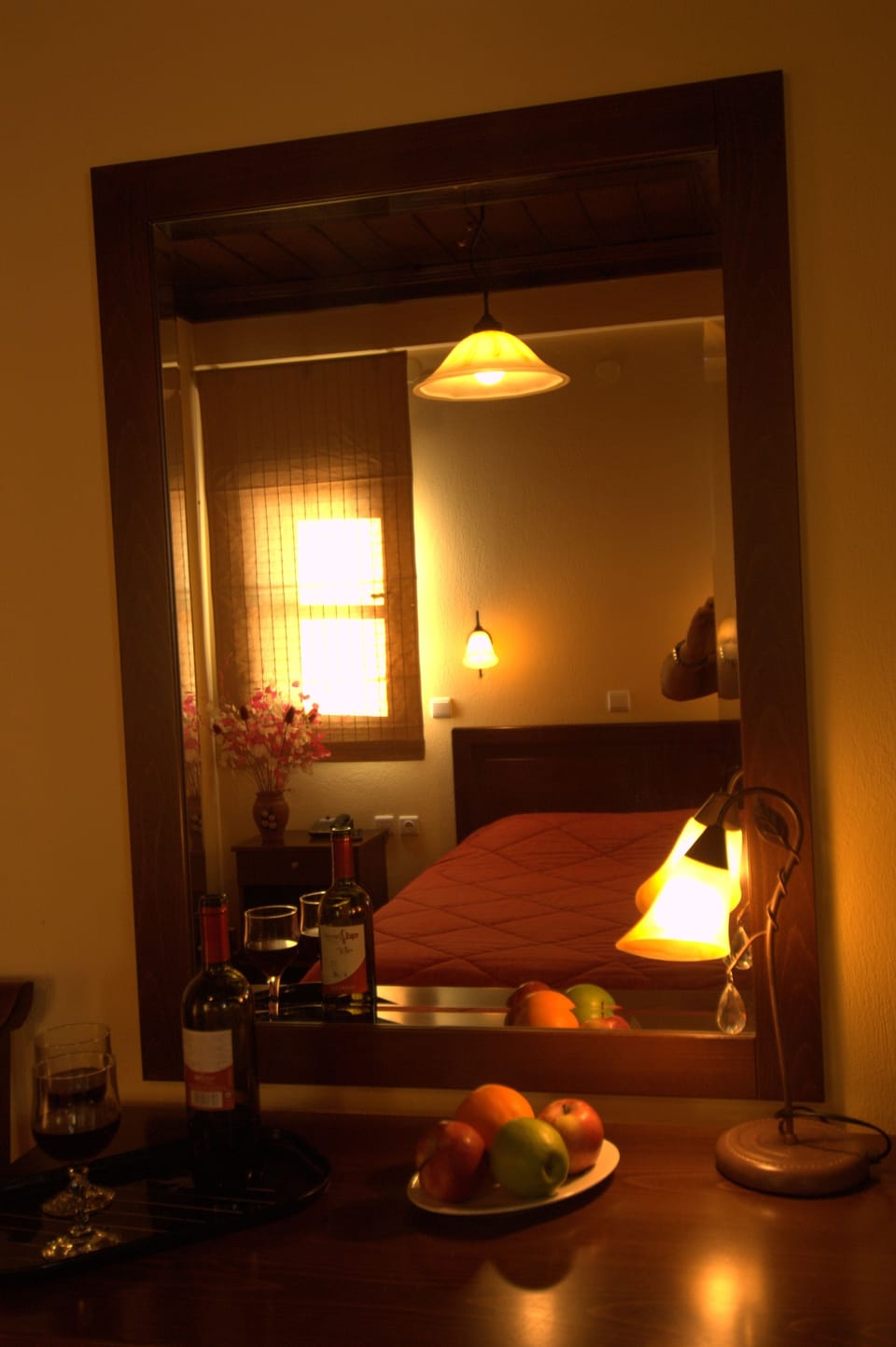 Double Room, Fireplace, Mountain View | In-room safe, soundproofing, iron/ironing board, free WiFi
