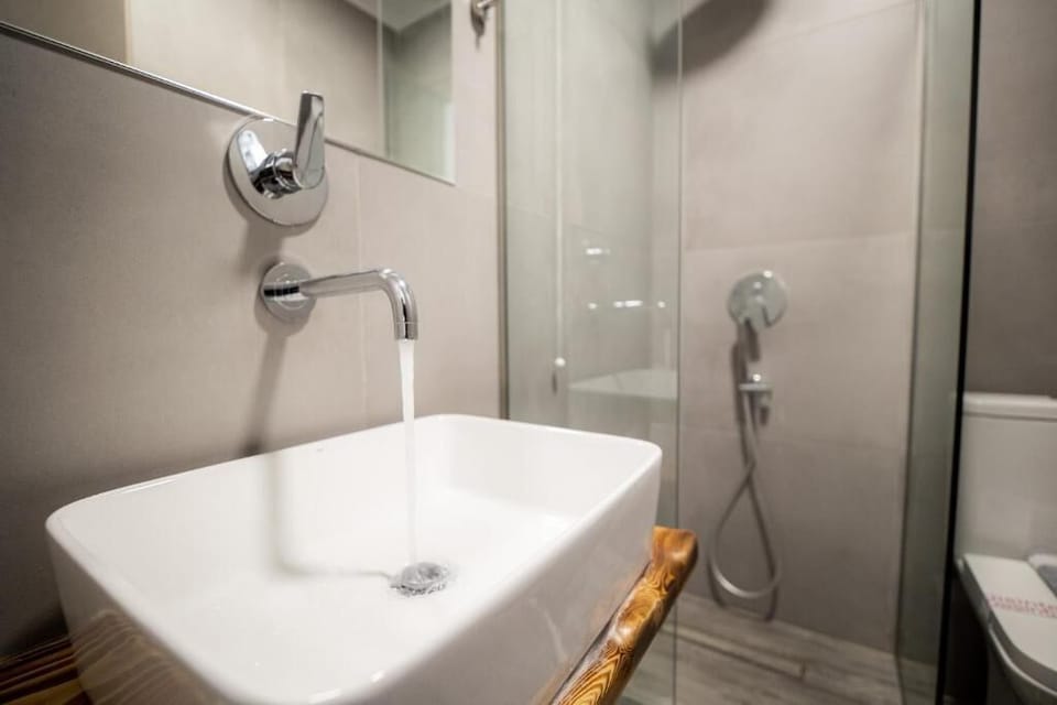 Superior Double Room | Bathroom | Shower, free toiletries, hair dryer, towels