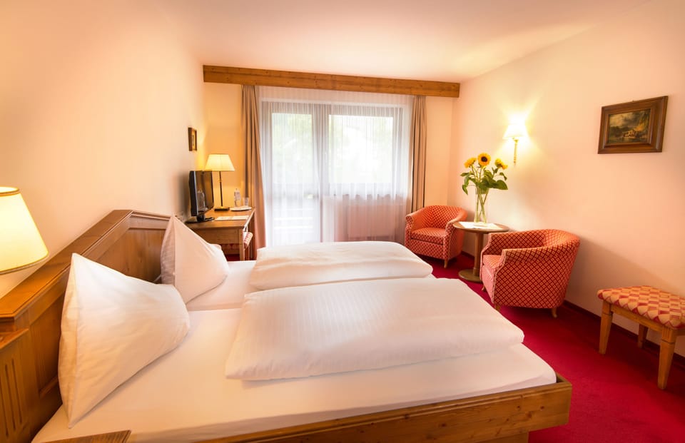 Ambience Double Room | In-room safe, desk, cribs (free), WiFi (free)