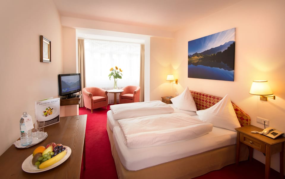 Ambience Double Room | In-room safe, desk, cribs (free), WiFi (free)