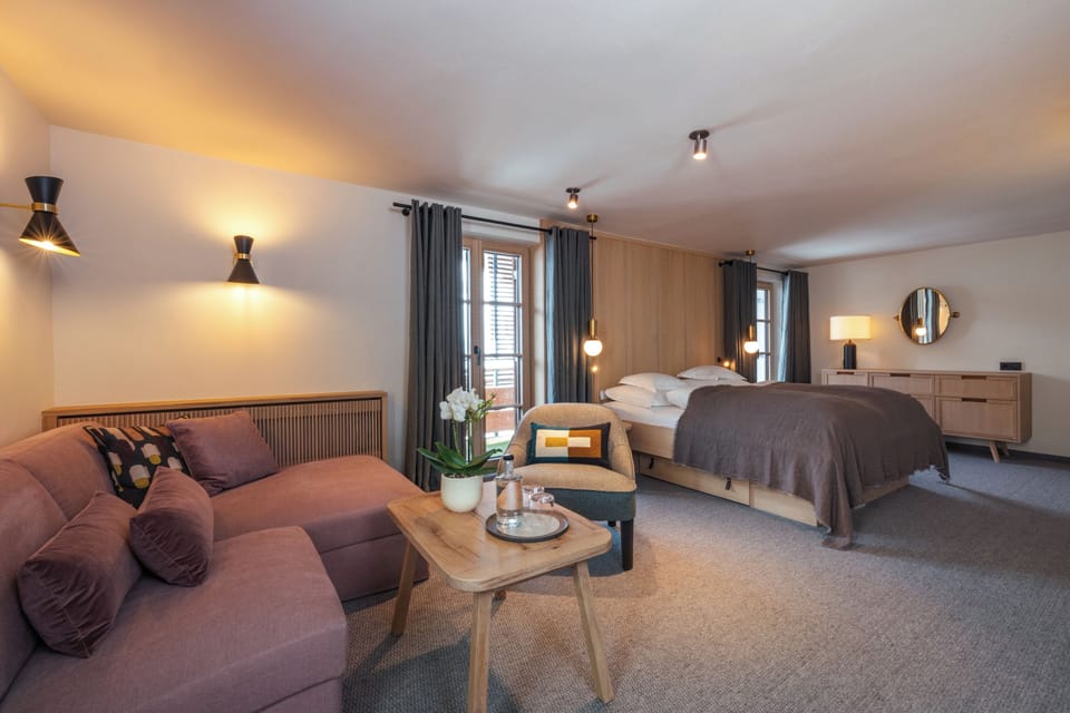 Suite (Rote Wand) | Premium bedding, down comforters, minibar, in-room safe