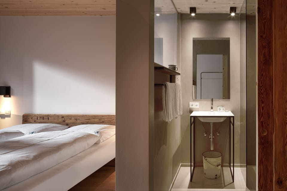 Double Room, Patio | Bathroom | Eco-friendly toiletries, hair dryer, bathrobes, slippers