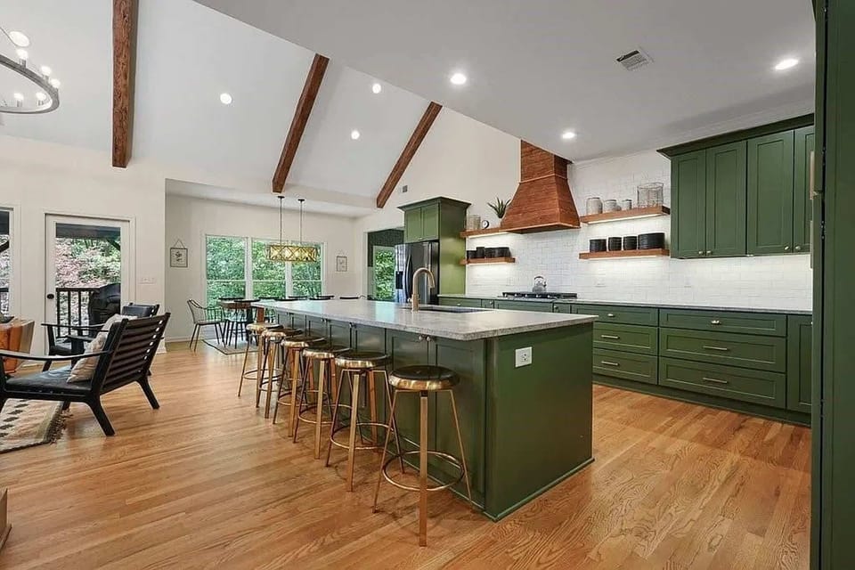 House, Multiple Beds, Patio, Mountain View (Paxwood) | Private kitchen