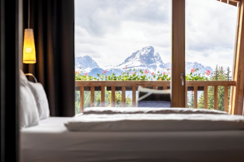 Panoramic Double Room, 1 Bedroom, Balcony, Mountain View | 1 bedroom, premium bedding, Tempur-Pedic beds, in-room safe