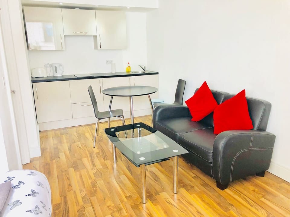 Deluxe Studio | Laptop workspace, iron/ironing board, WiFi (free)