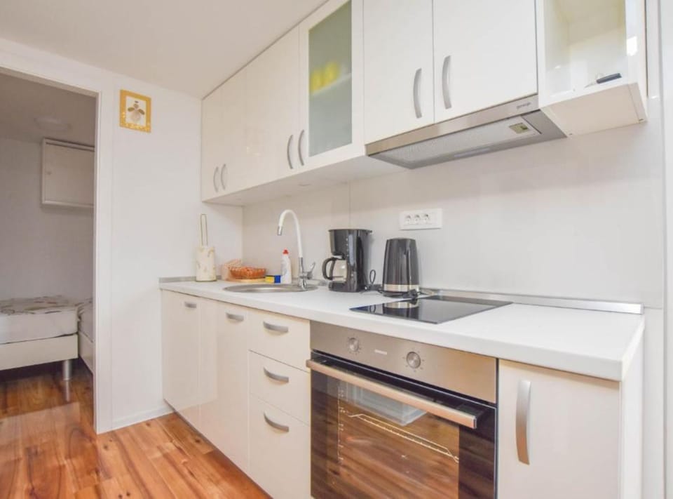 House (Camping Mobile Homes Bella Vita) | Private kitchen | Fridge