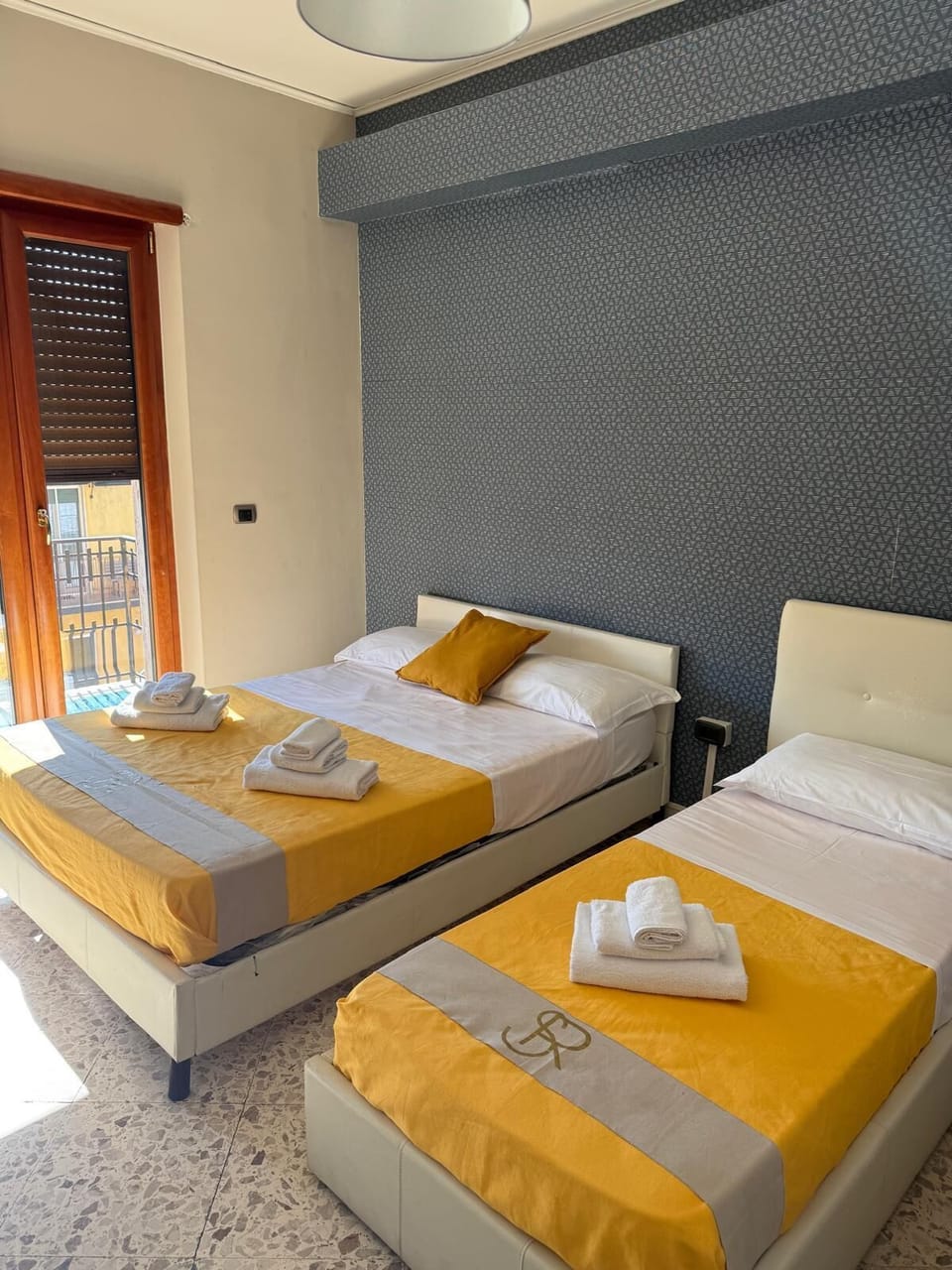 Classic Triple Room, Balcony, City View | Desk, blackout drapes, iron/ironing board, free WiFi