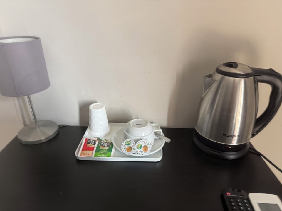 Desk, blackout drapes, iron/ironing board, free WiFi