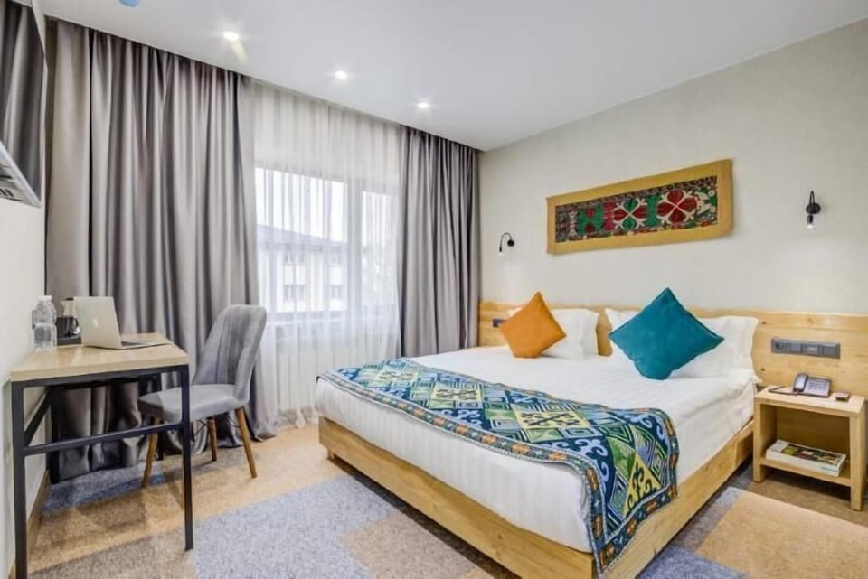 In-room safe, blackout drapes, iron/ironing board, WiFi (free)