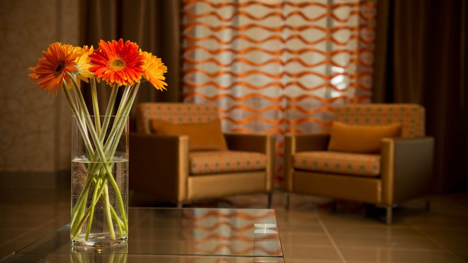 Lobby sitting area