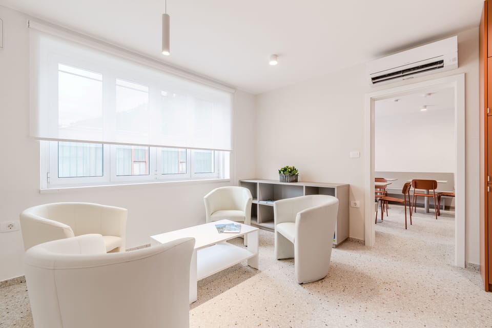 Lobby sitting area
