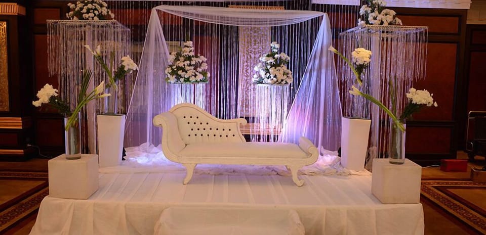 Indoor wedding