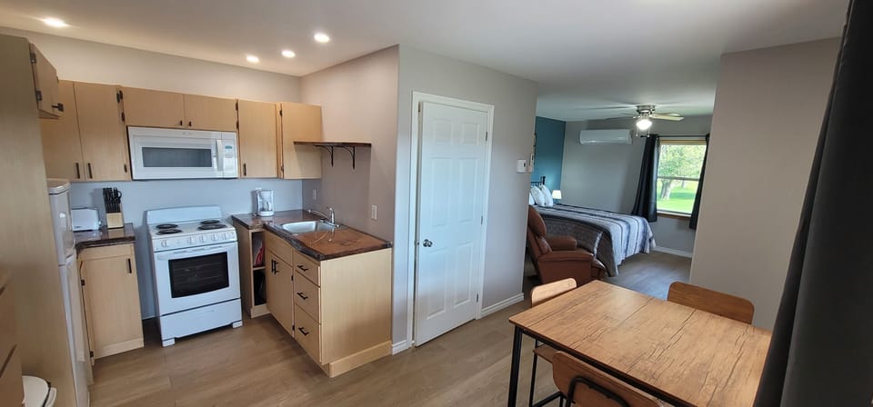 Studio Suite | Laptop workspace, free WiFi, bed sheets