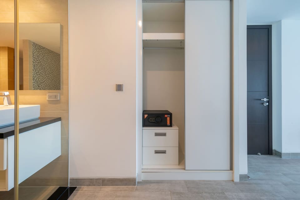Family Apartment, Hill View | In-room safe, desk, laptop workspace, blackout drapes