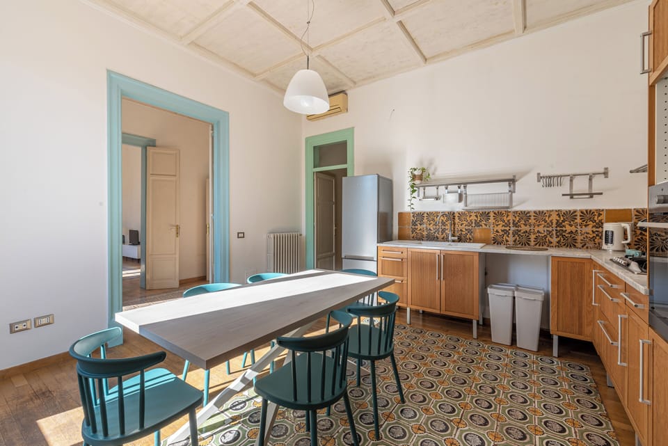 Apartment, 3 Bedrooms | Private kitchen | Espresso maker, coffee/tea maker, electric kettle