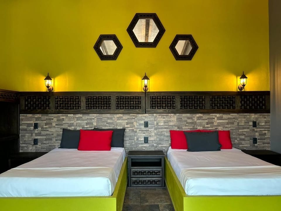 Down comforters, laptop workspace, iron/ironing board, free WiFi
