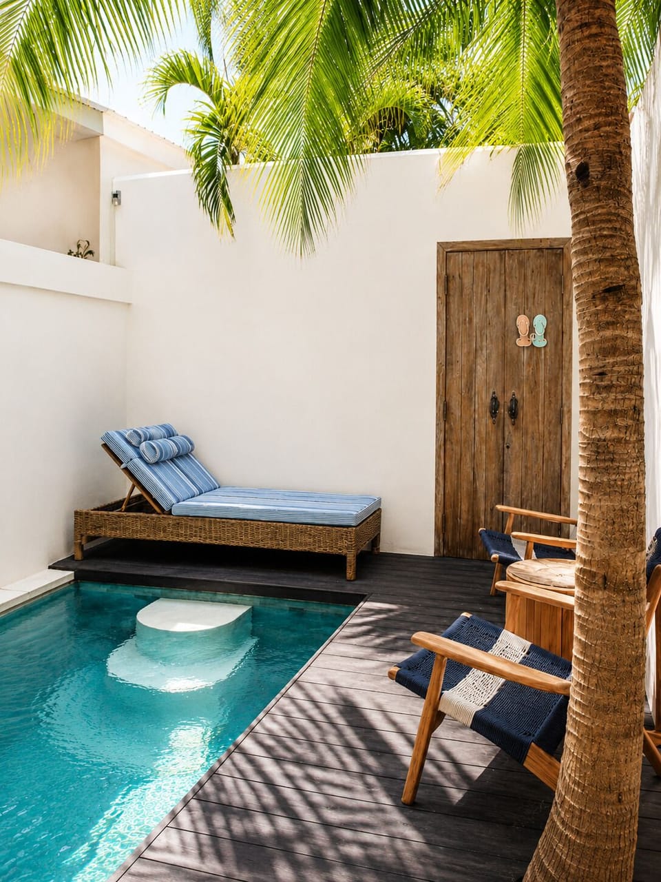Villa, 1 Bedroom, Private Pool, Pool View | Terrace/patio