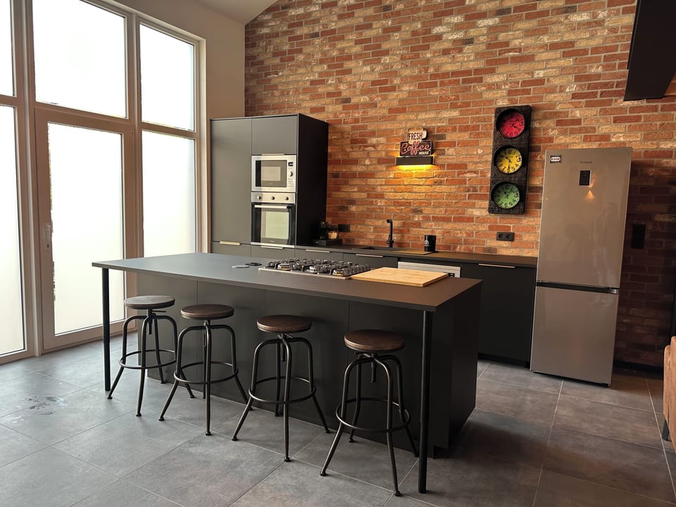 Villa, Courtyard View | Private kitchen