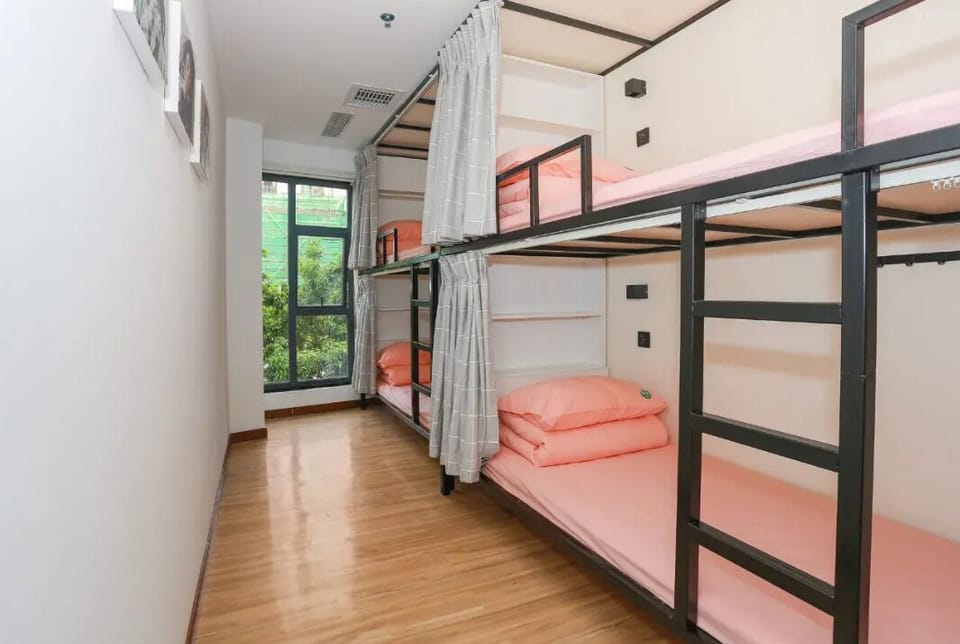 Female Dorm, 1 bed in 4 bedroom | In-room safe, blackout drapes, free WiFi