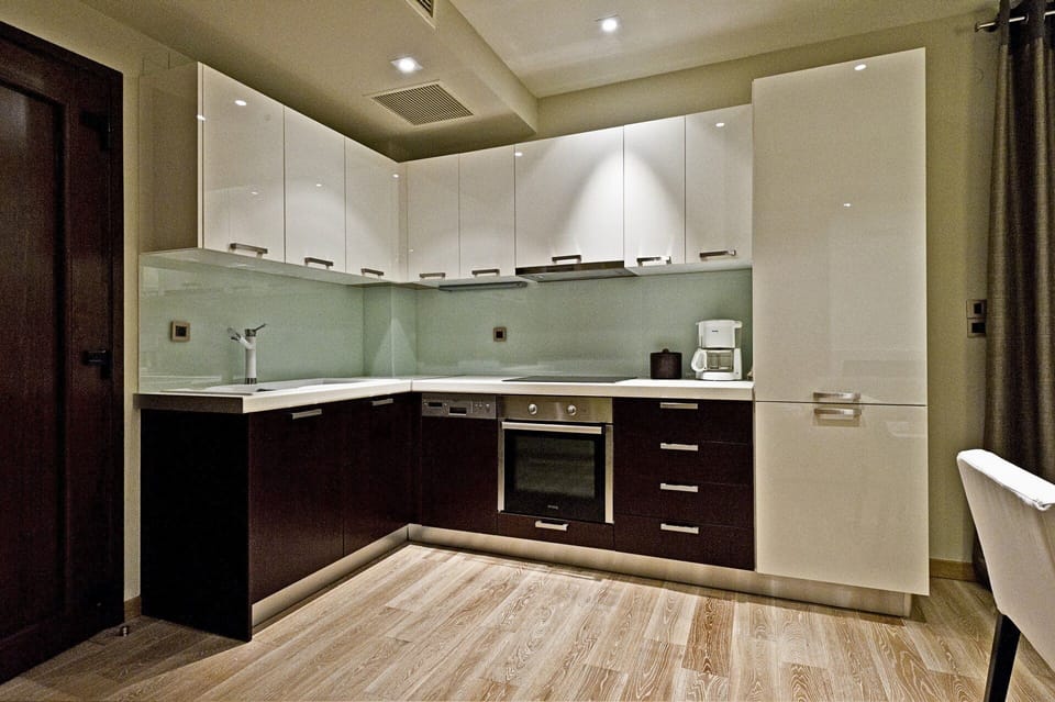 Villa, 2 Bedrooms, Sea View | Private kitchen | Coffee/tea maker, electric kettle