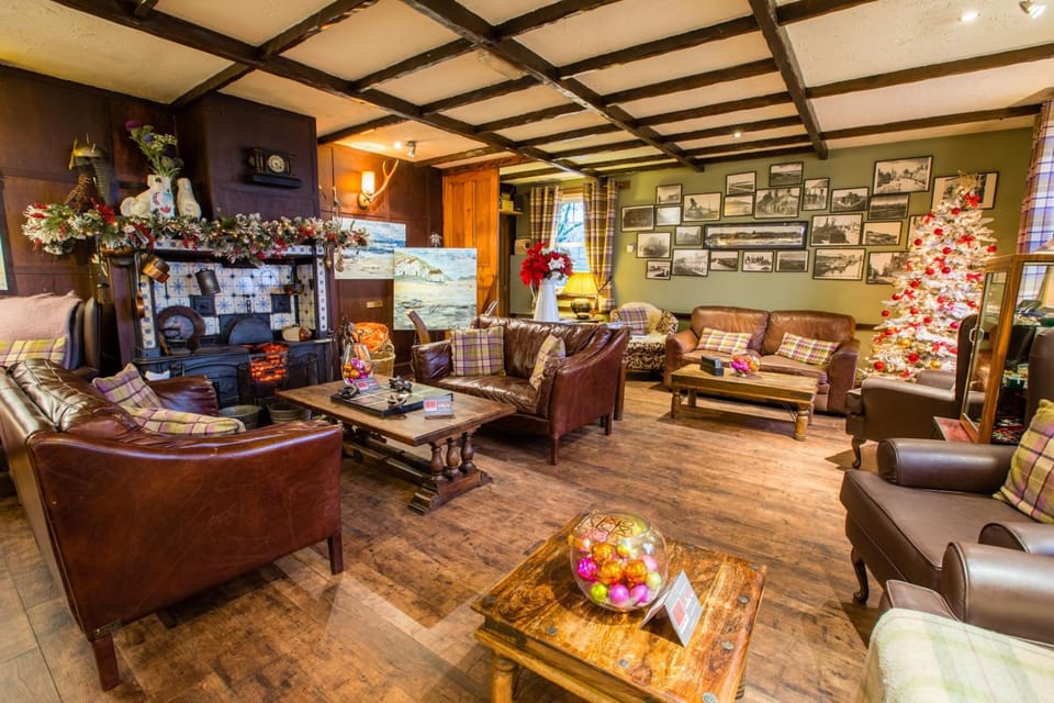 The Cock and Bull Inn in Scotland