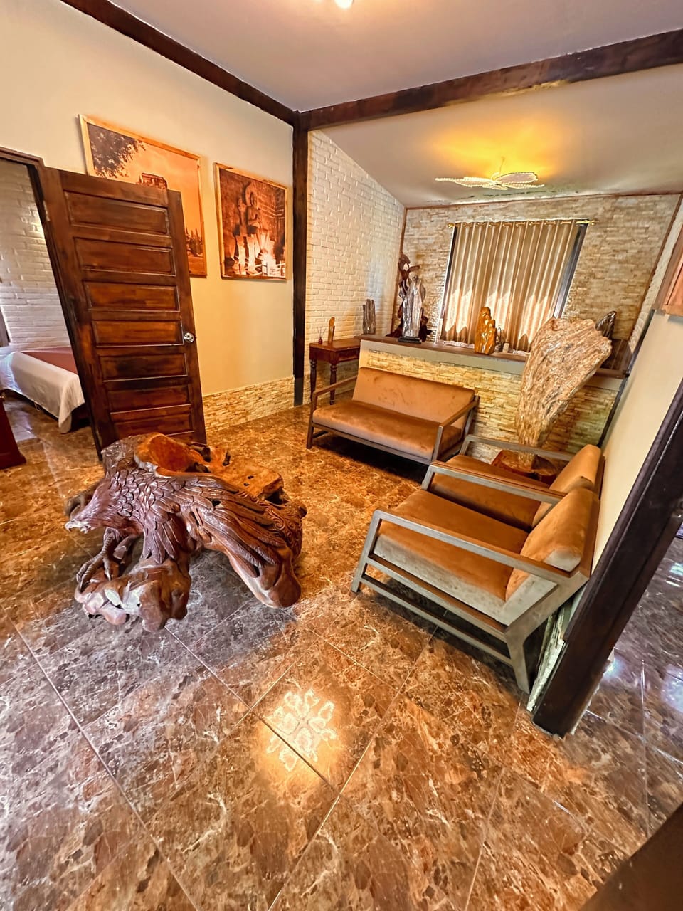 Family Villa, Balcony, Garden View | Blackout drapes, iron/ironing board, free WiFi, bed sheets