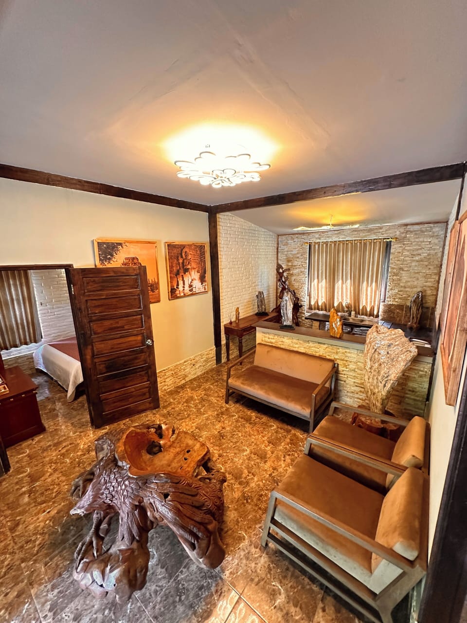 Family Villa, Balcony, Garden View | Living area | TV, printers