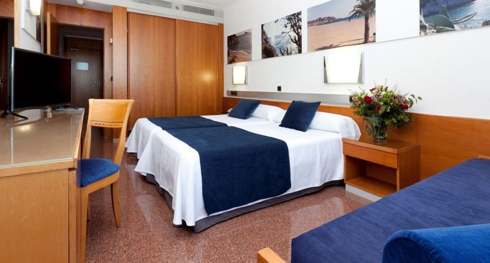Standard Double or Twin Room | Desk, blackout drapes, WiFi (surcharge), bed sheets