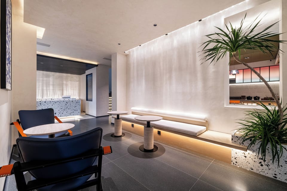Lobby sitting area
