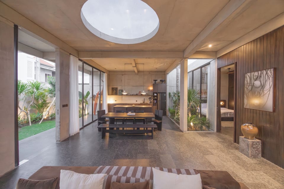 Deluxe Villa, 2 Bedrooms, Private Pool, Garden View | Living area | 32-inch Smart TV with digital channels