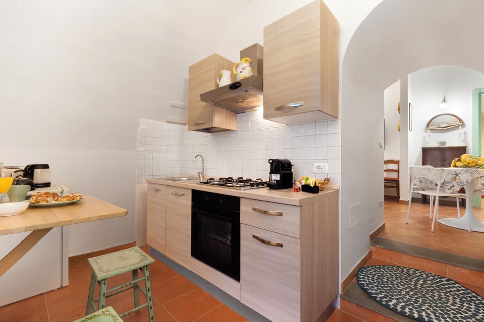 APT 3 - Family Apartment | Private kitchen | Fridge, stovetop, electric kettle, toaster