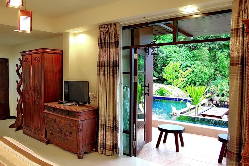 4 Bedroom Pool Villa | 4 bedrooms, premium bedding, blackout drapes, WiFi (free)