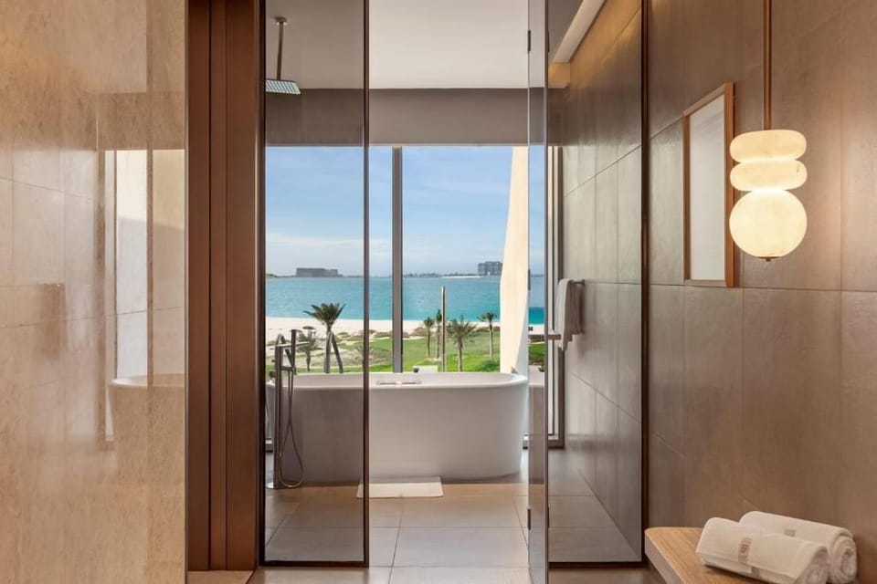 Signature Adults Only Room - Private Pool and Beach Access | Bathroom | Free toiletries, hair dryer, bathrobes, slippers