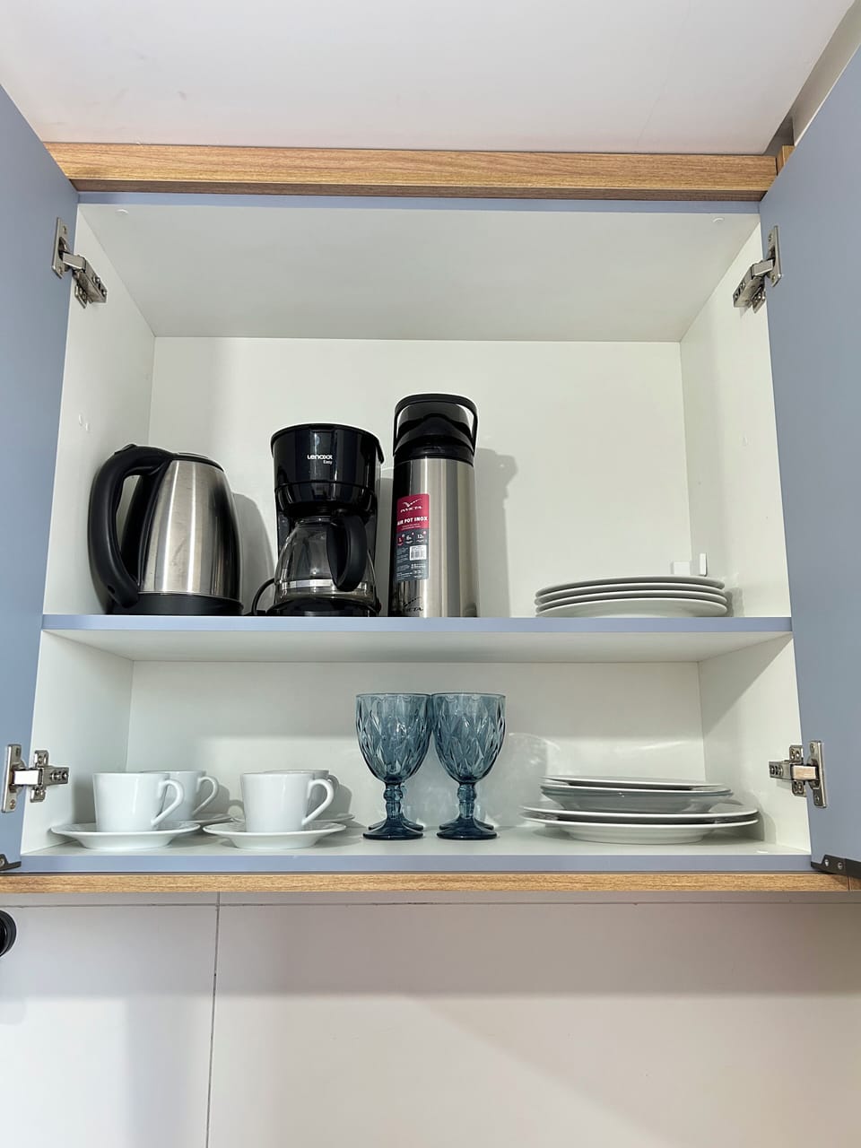 Apartment | Private kitchen | Full-size fridge, microwave, cookware/dishes/utensils