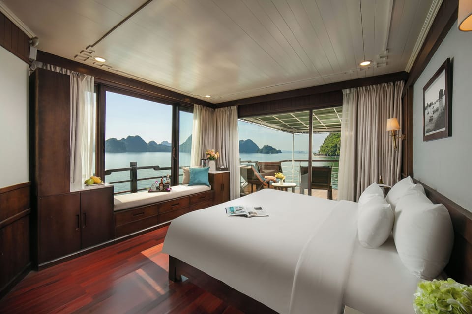 Royal Double Room, Balcony, Bay View | In-room safe, desk, laptop workspace, blackout drapes