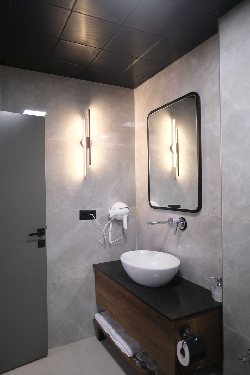Standard Double Room, Balcony, River View | Bathroom | Shower, hair dryer, towels, soap